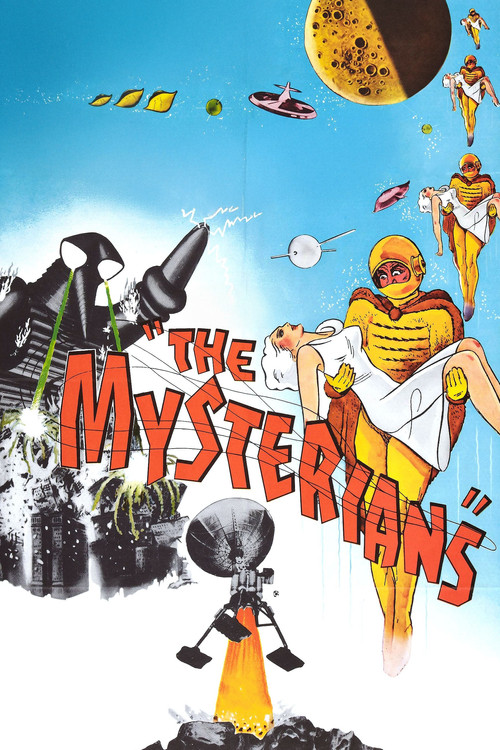 Movie poster for The Mysterians (1957)