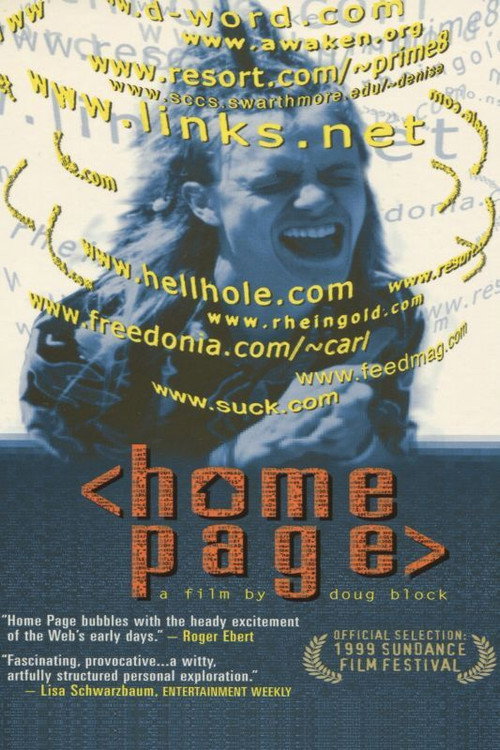 Movie poster for Home Page (1998)