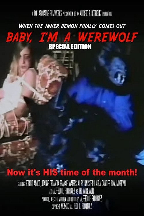 Movie poster for Baby, I'm A Werewolf (2024)