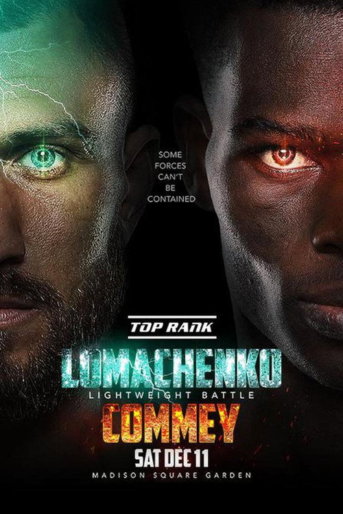 Movie poster for Vasyl Lomachenko vs. Richard Commey (2021)