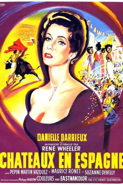 Movie poster for Castles in Spain (1954)