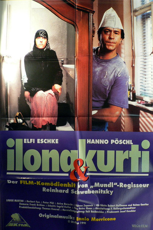 Movie poster for Ilona & Kurti (1991)