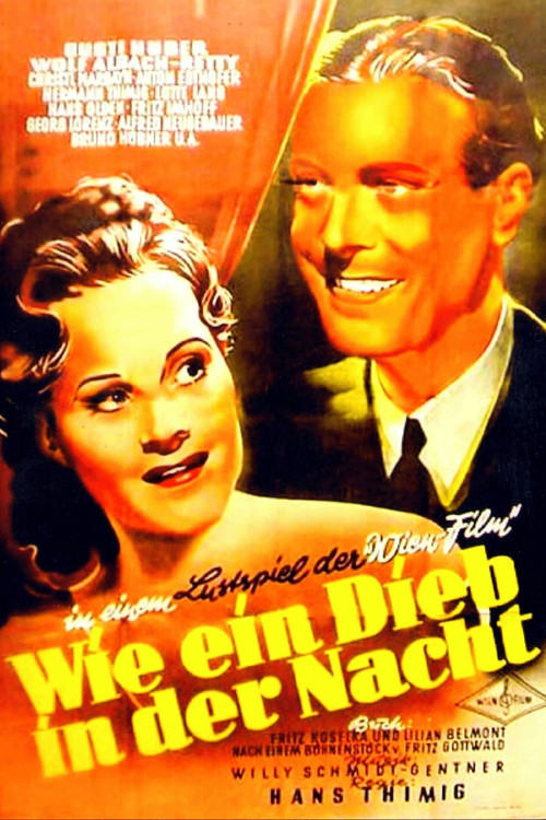 Movie poster for Wie ein Dieb in der Nacht (1945)