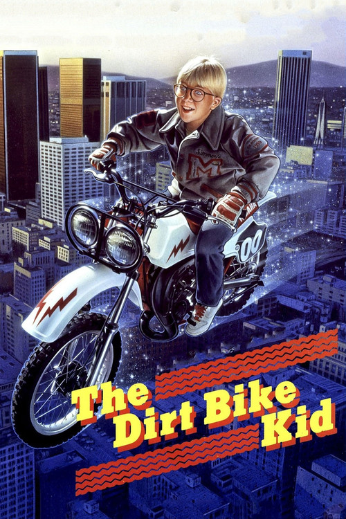 Movie poster for The Dirt Bike Kid (1985)