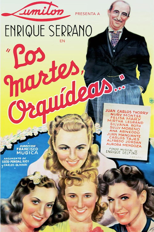 Movie poster for On Tuesdays, Orchids (1941)