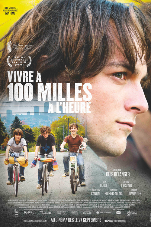 Movie poster for Living at 100 Miles an Hour (2019)
