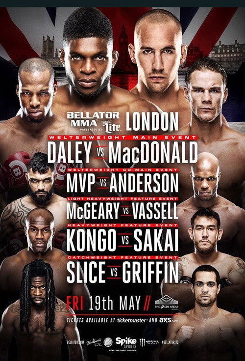 Movie poster for Bellator 179: MacDonald vs. Daley (2017)