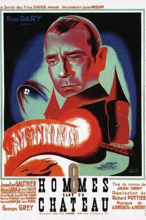Movie poster for Eight Men in a Castle (1942)