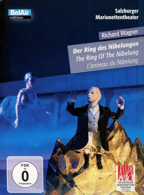 Movie poster for Der Ring des Nibelungen: Die Tetralogie an einem Abend mit Marionetten und Menschen (2013)