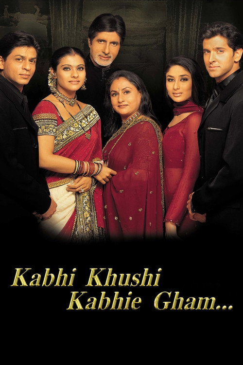 Movie poster for Kabhi Khushi Kabhie Gham (2001)