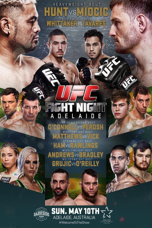 Movie poster for UFC Fight Night 65: Miocic vs. Hunt (2015)