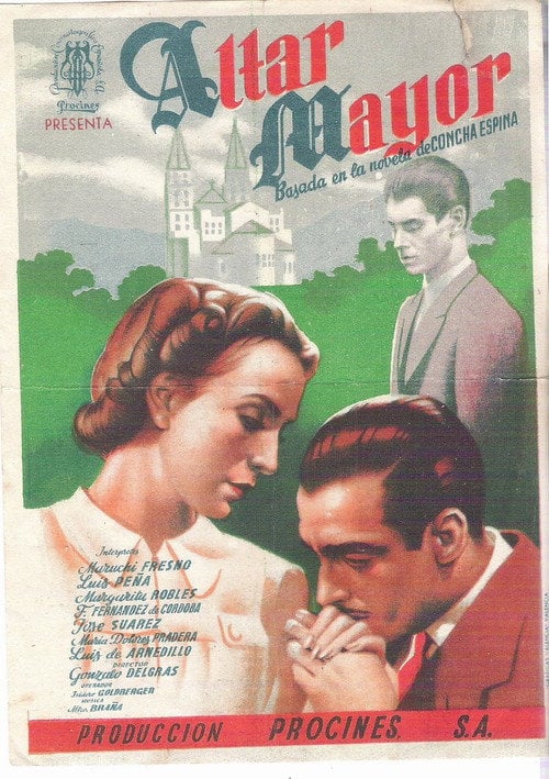 Movie poster for Altar mayor (1944)