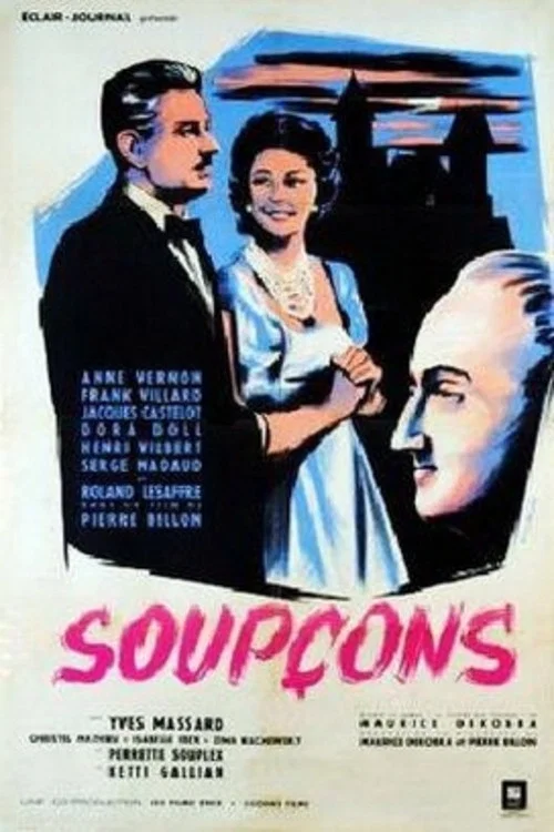 Movie poster for Soupçons (1956)