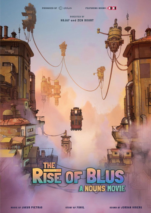 Series poster for The Rise of Blus: A Nouns Movie (2023)