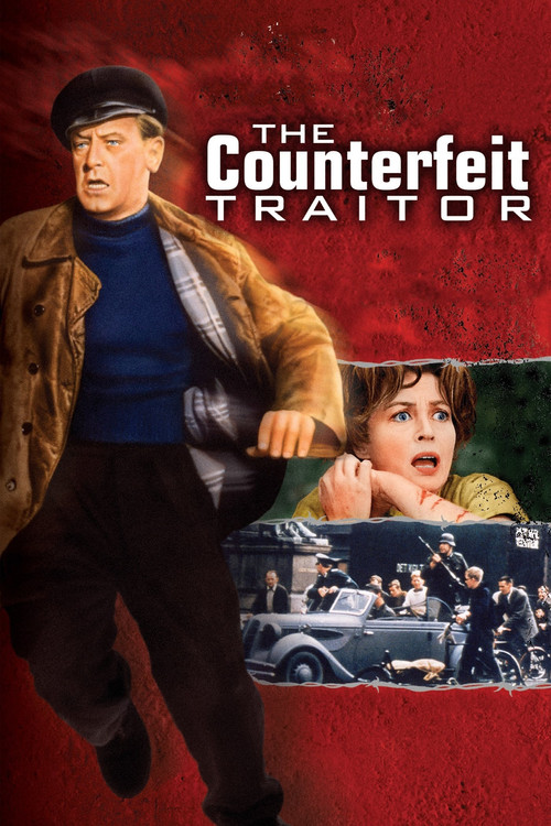 Movie poster for The Counterfeit Traitor (1962)