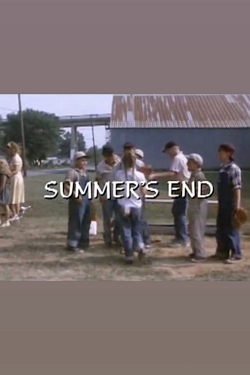 Movie poster for Summer's End (1985)