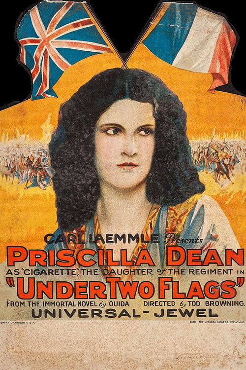 Movie poster for Under Two Flags (1922)