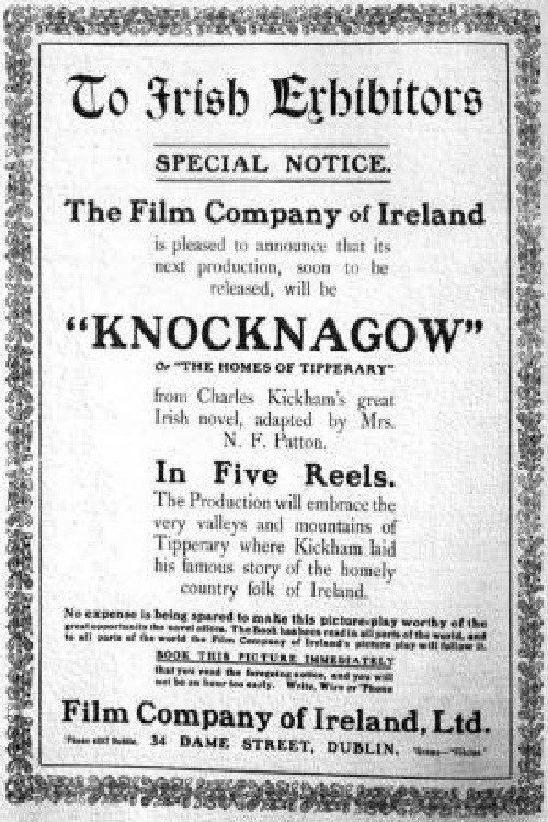 Movie poster for Knocknagow (1918)