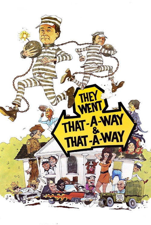 Movie poster for They Went That-A-Way & That-A-Way (1978)