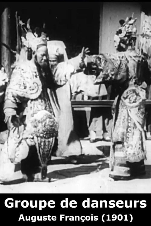 Movie poster for Group of dancers (1905)
