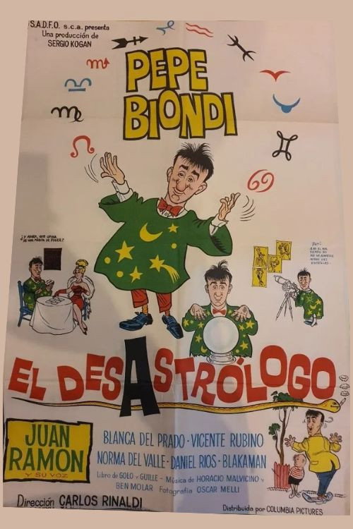 Movie poster for El desastrólogo (1964)