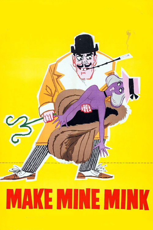 Movie poster for Make Mine Mink (1960)