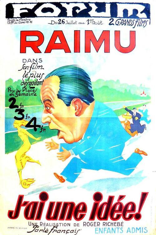 Movie poster for I Have an Idea (1934)