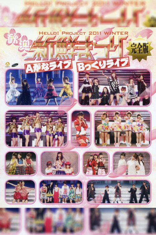 Movie poster for Hello! Project 2011 Winter ~Kangei Shinsen Matsuri~ B kkuri Live (2011)