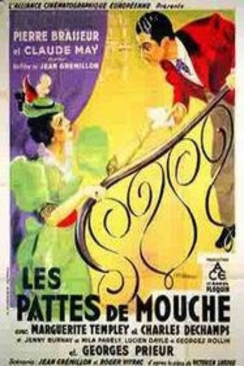 Movie poster for Les pattes de mouche (1936)