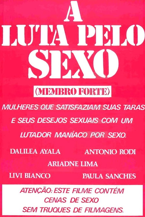 Movie poster for A Luta Pelo Sexo (1984)