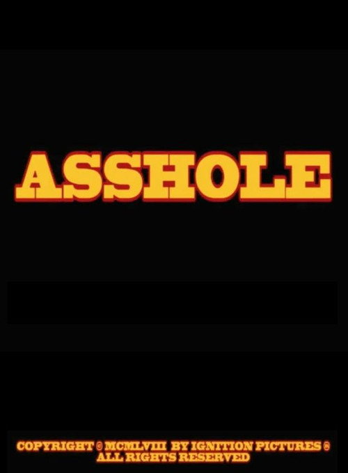 Movie poster for Asshole (2014)