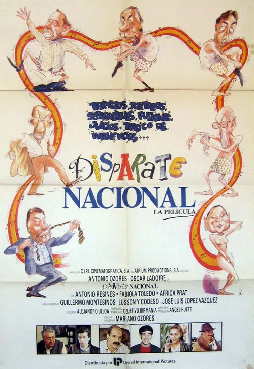 Movie poster for Disparate nacional (1990)