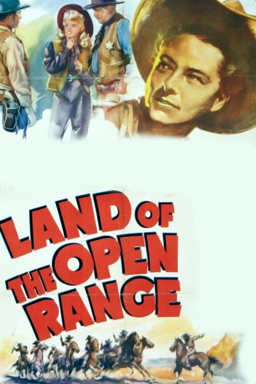 Movie poster for Land of the Open Range (1942)