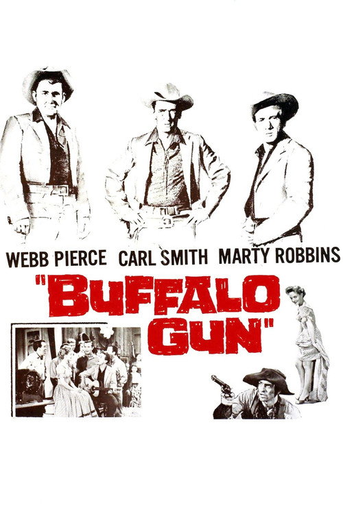 Movie poster for Buffalo Gun (1961)