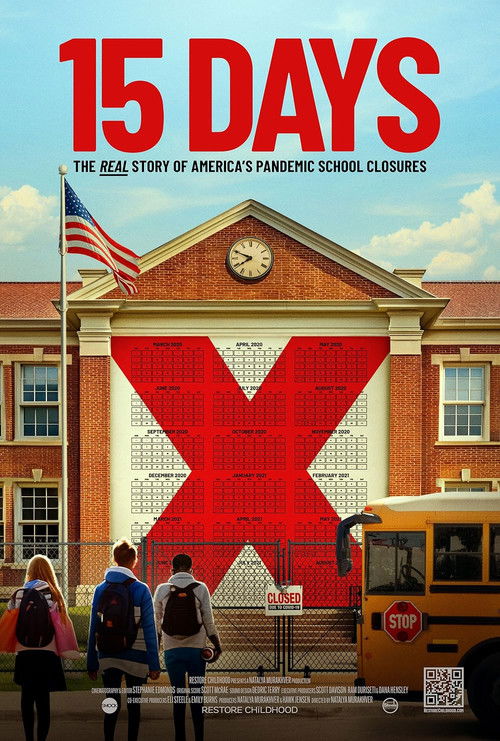 Movie poster for 15 Days: The Real Story of America's Pandemic School Closures (2025)