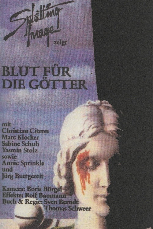 Movie poster for Blut für die Götter (1992)