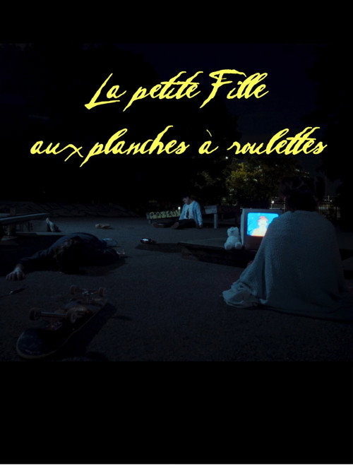 Movie poster for LA PETITE FILLE AUX PLANCHES À ROULETTES (2023)