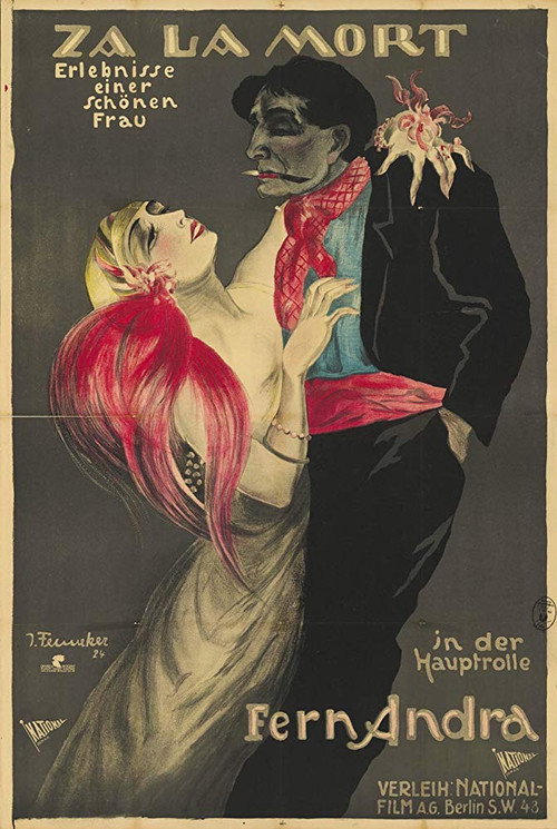 Movie poster for Za-la-mort (1924)