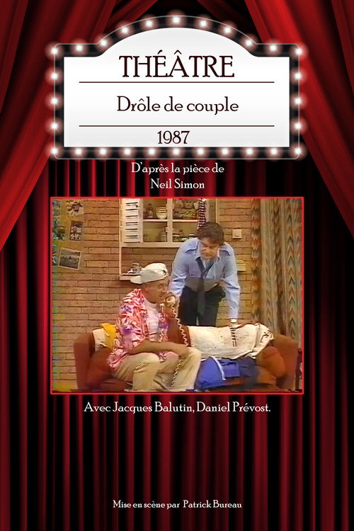 Movie poster for Drôle de couple (1987)