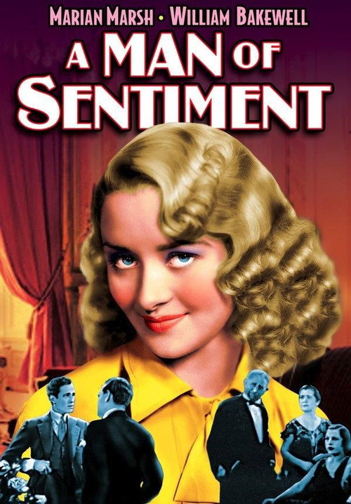Movie poster for A Man of Sentiment (1933)