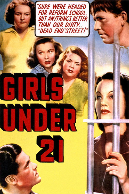 Movie poster for Girls Under 21 (1940)