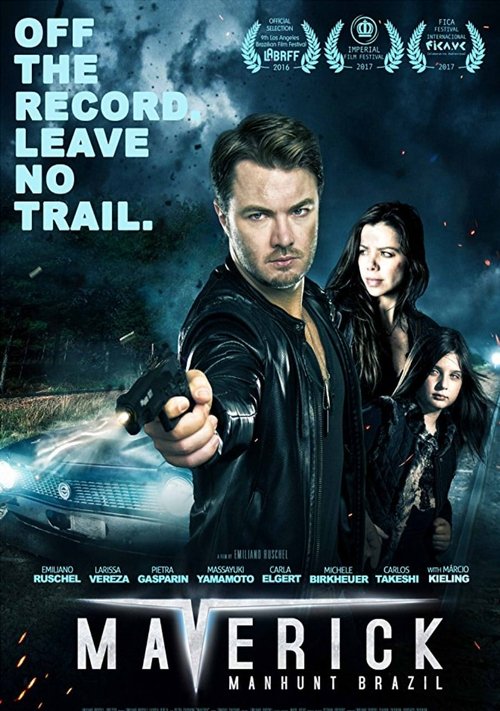 Movie poster for Maverick: Manhunt Brazil (2016)