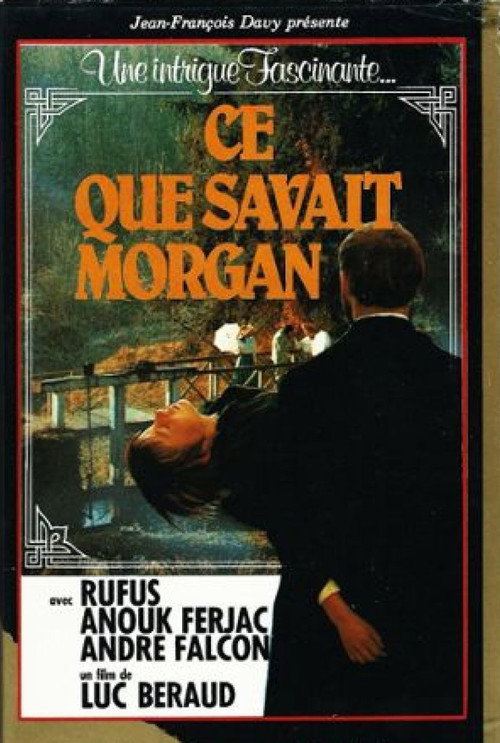 Movie poster for Ce que savait Morgan (1974)