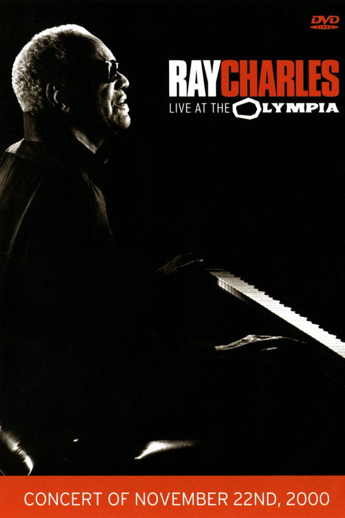 Movie poster for Ray Charles: Live at the Olympia (2006)