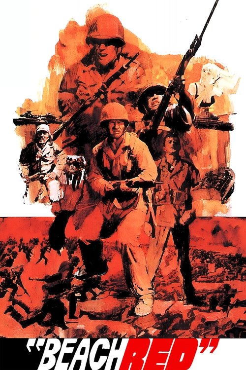 Movie poster for Beach Red (1967)