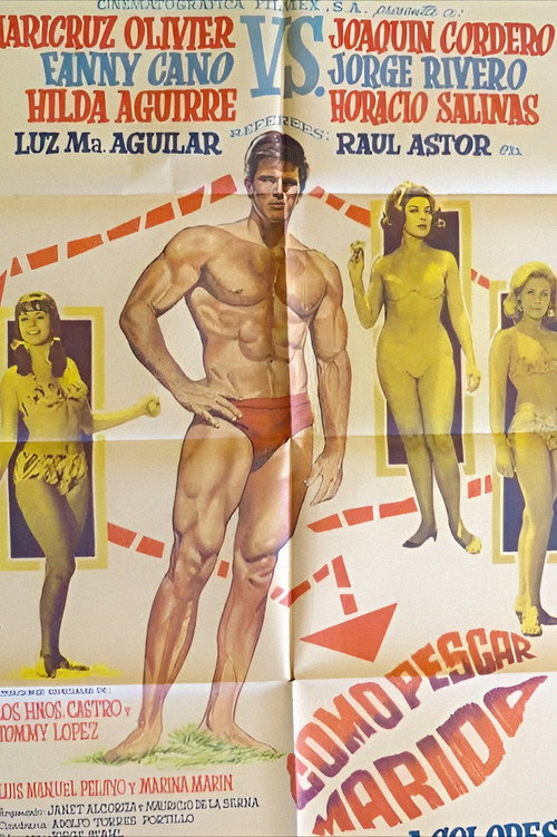 Movie poster for Cómo pescar marido (1967)