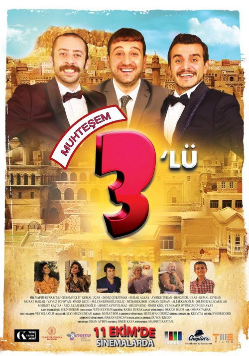 Movie poster for Muhteşem Üçlü (2020)