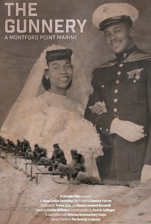 Movie poster for The Gunnery: A Montford Point Marine (2023)