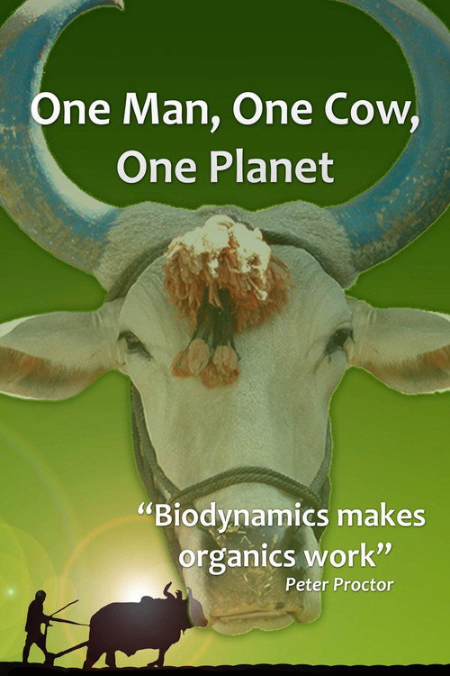 Movie poster for One Man, One Cow, One Planet (2007)