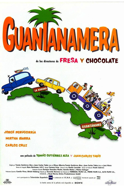 Movie poster for Guantanamera (1995)